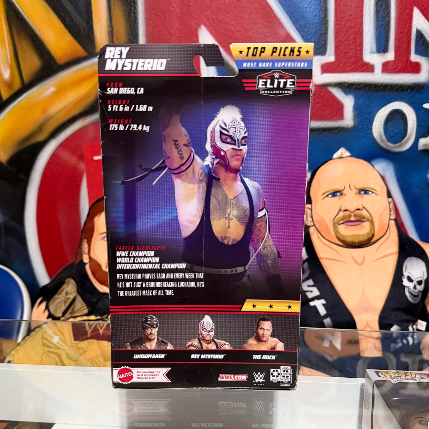 WWE Top Picks Rey Mysterio Elite