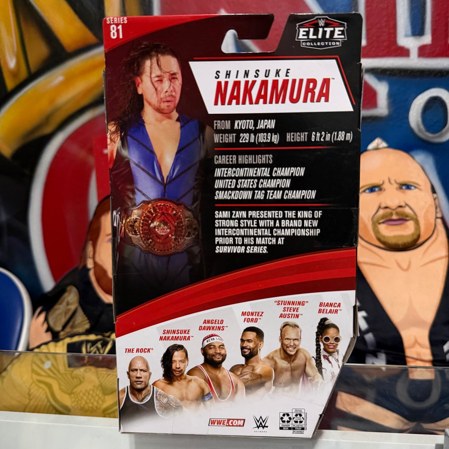 WWE Series 81 Shinsuke Nakamur Elite