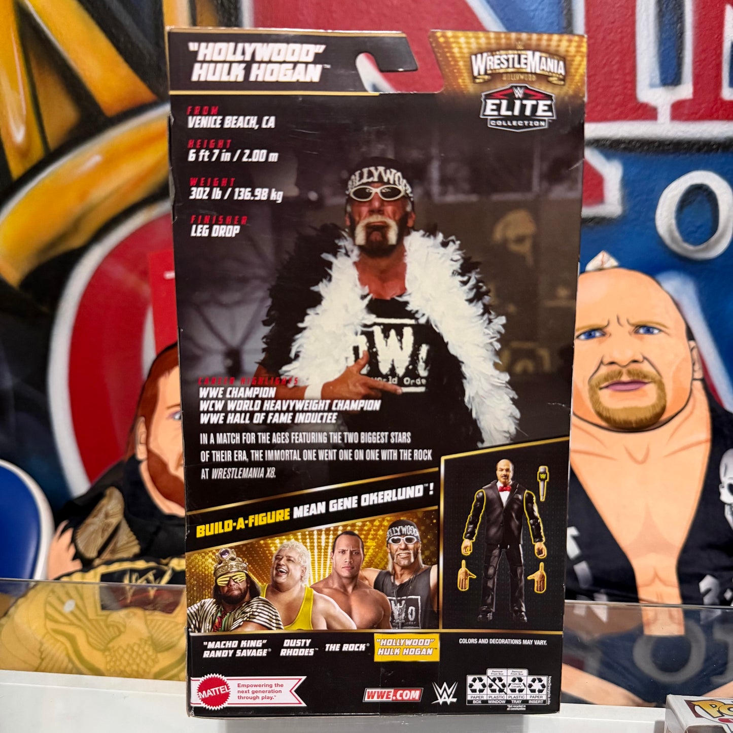 WWE Wrestlemania HollyWood Hulk Hogan Elite