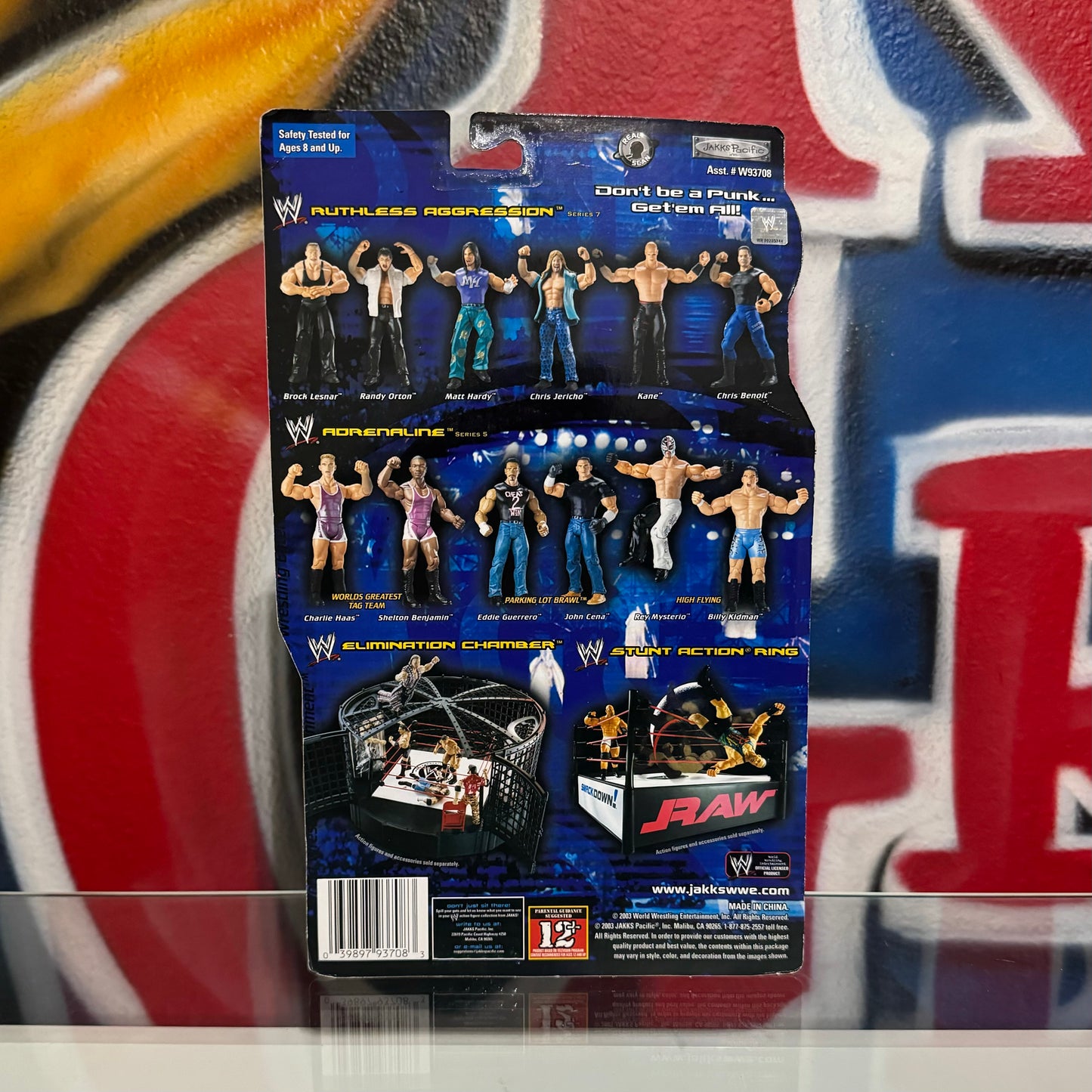 WWE Ruthless Aggression Ring Rage Series 7.5 Goldberg