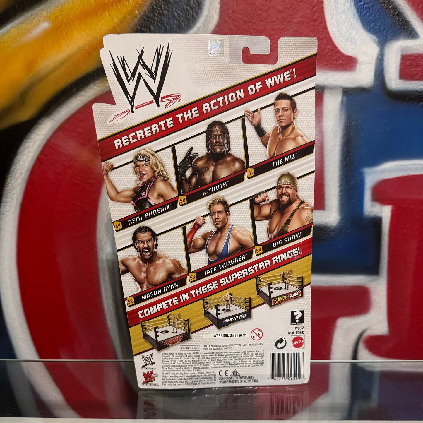 Beth Phoenix WWE Mattel Basic Series 21