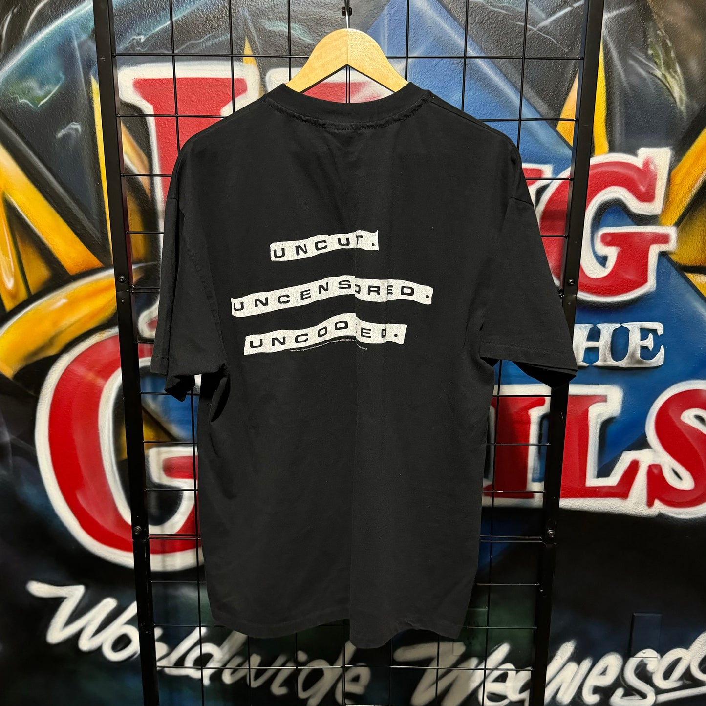 1992 WWF RAW Logo Tee