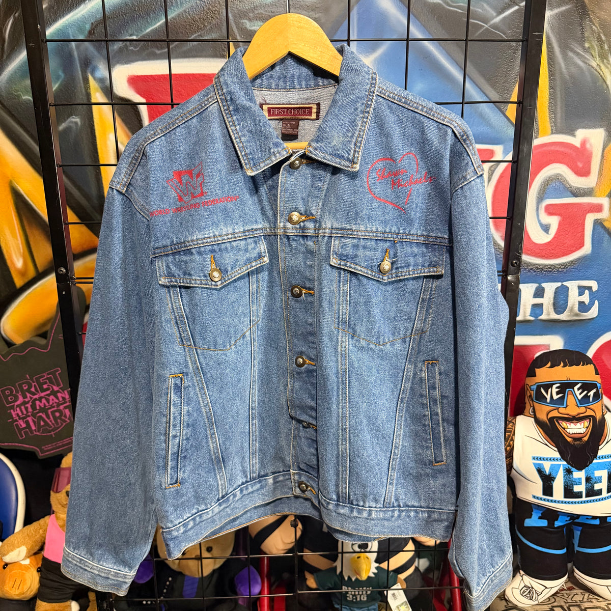 1996 Shawn Michaels Mullet Denim Jacket