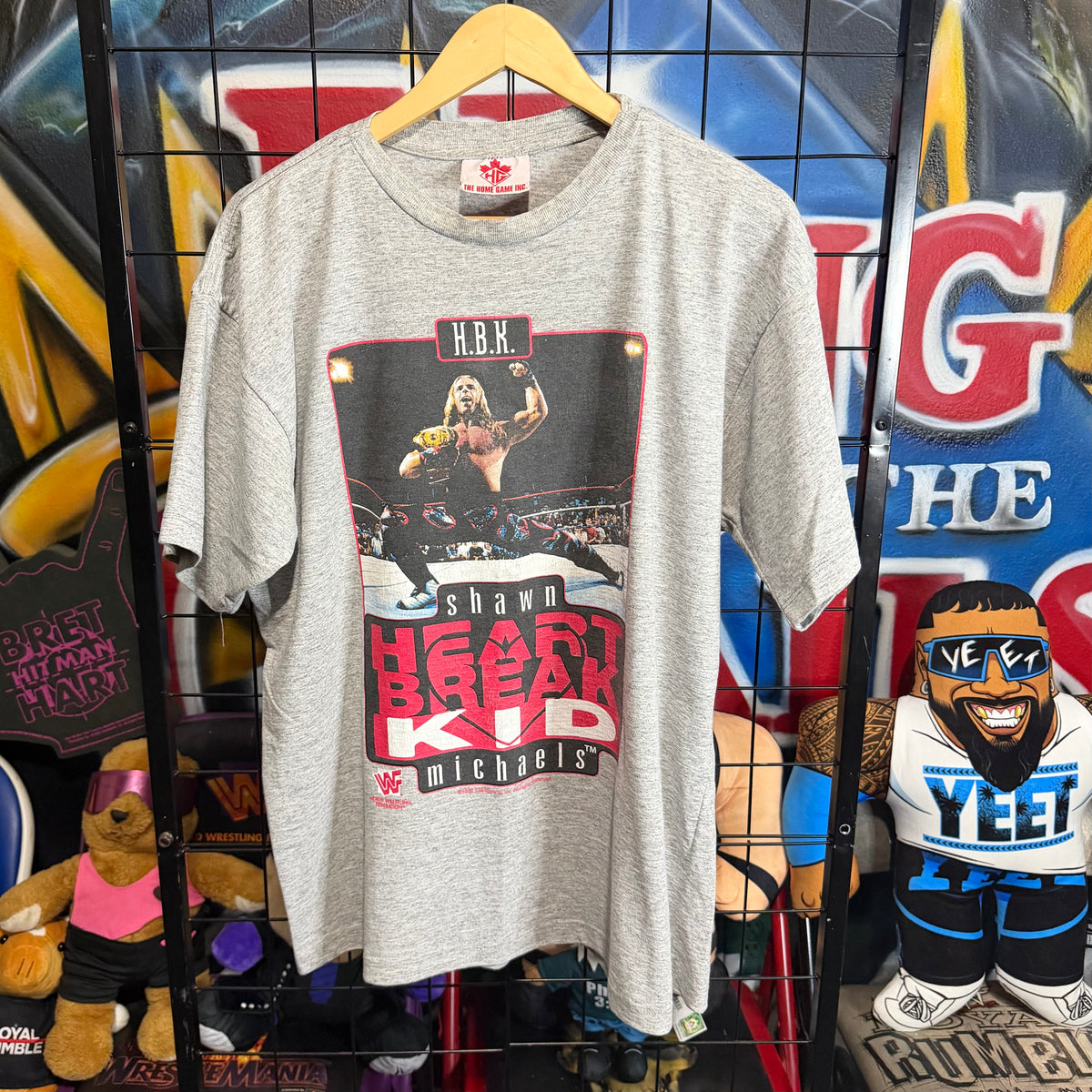Grey Canadian Shawn Michaels Tee