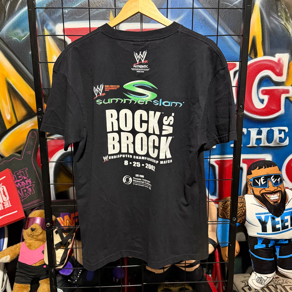 2002 Rock vs Brock SummerSlam