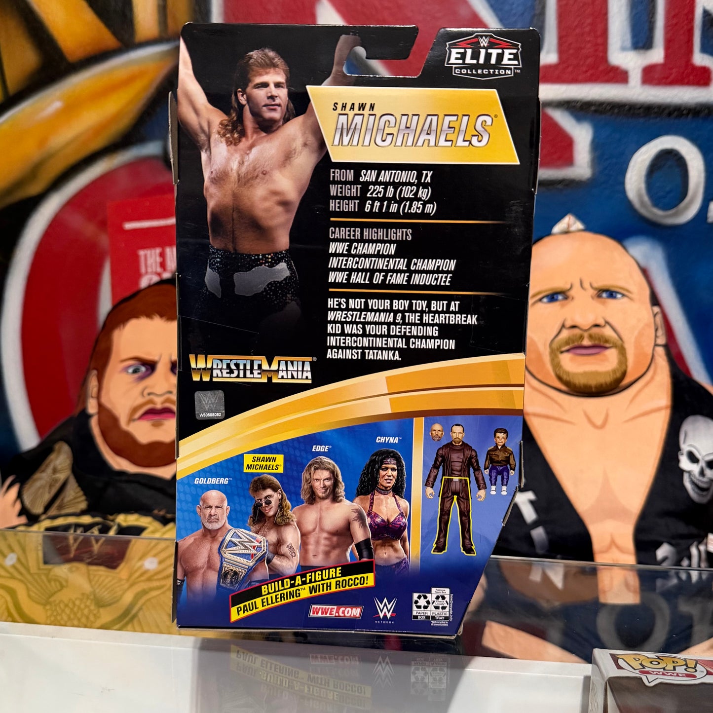 WWE Wrestlemania HBK elite