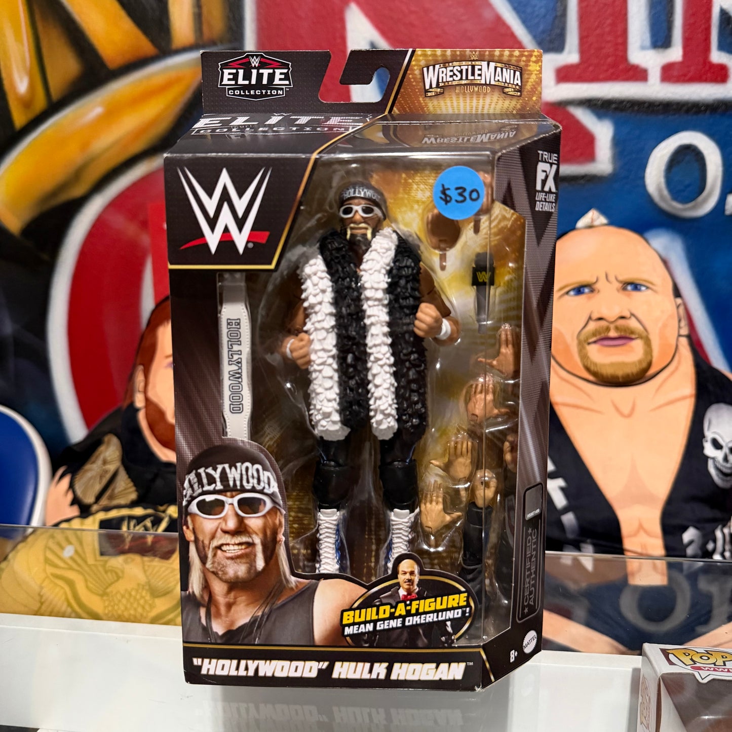 WWE Wrestlemania HollyWood Hulk Hogan Elite