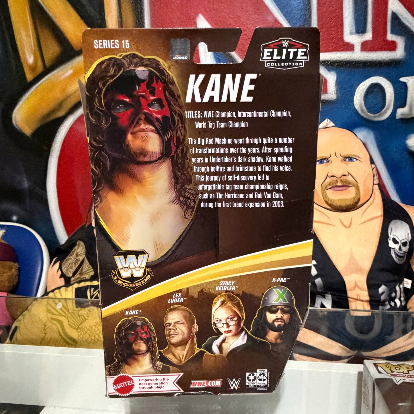WWE Legends series 15 Kane Elite