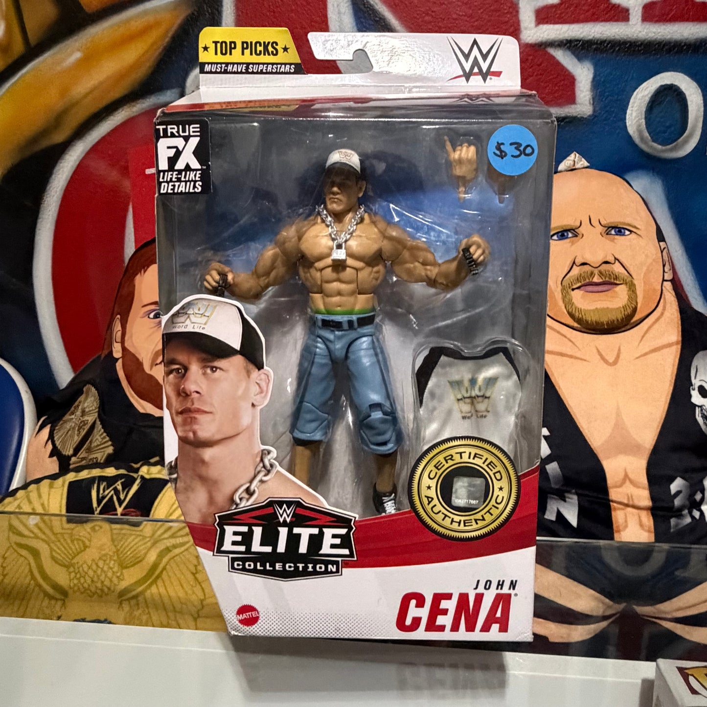 WWE John Cena Top Picks Elite