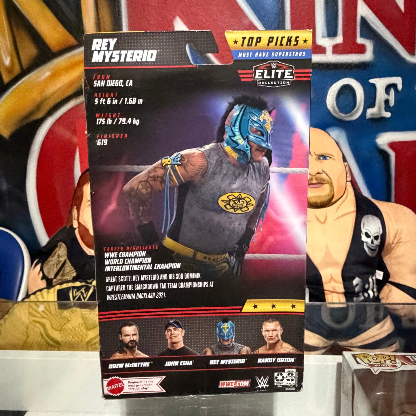 WWE Rey Mysterio Top Picks Elite