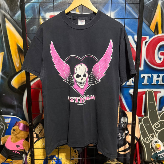 1997 WWF Bret Hart Logo Tee