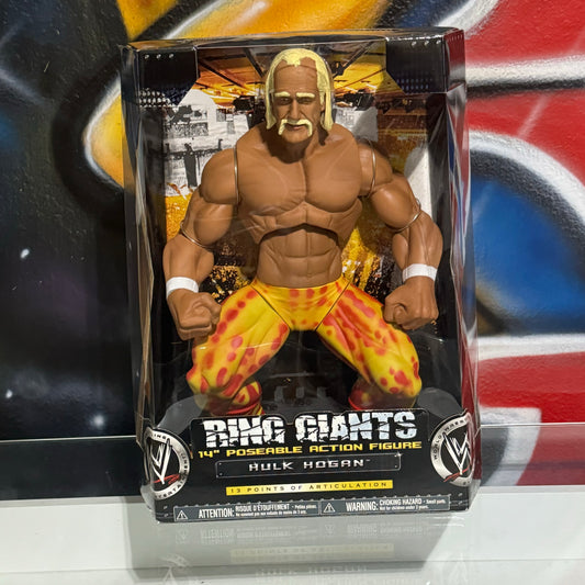 WWE Jakks Pacific Ring Giants Hulk Hogan 14"