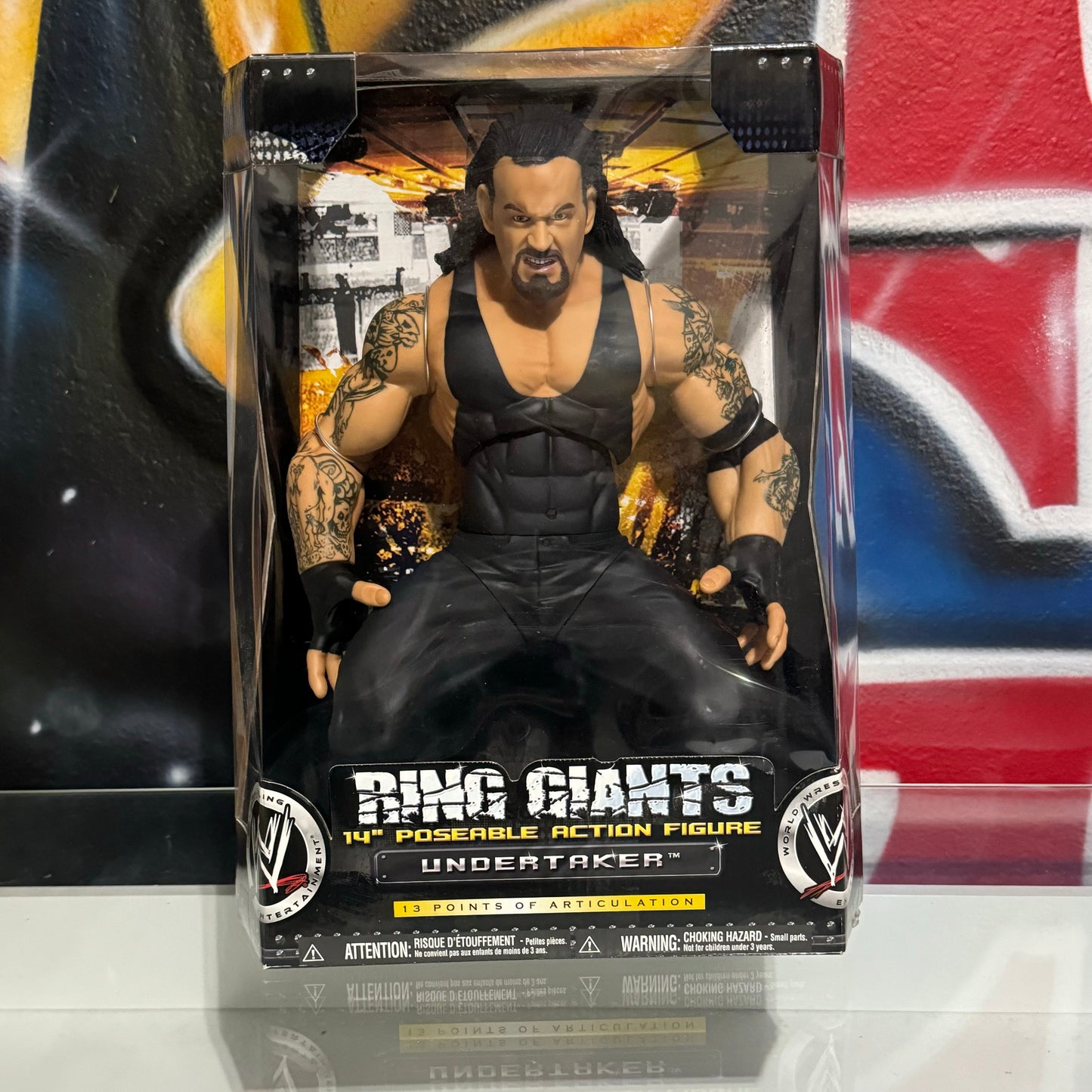 WWE Jakks Pacific Ring Giants Undertaker 14"