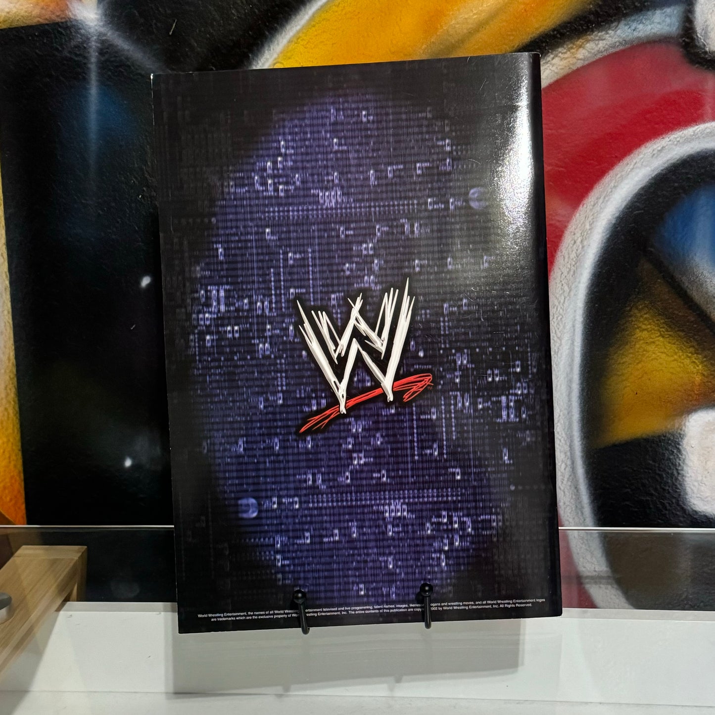 2003 WWE Official Souvenir Program with Ticket Stubs