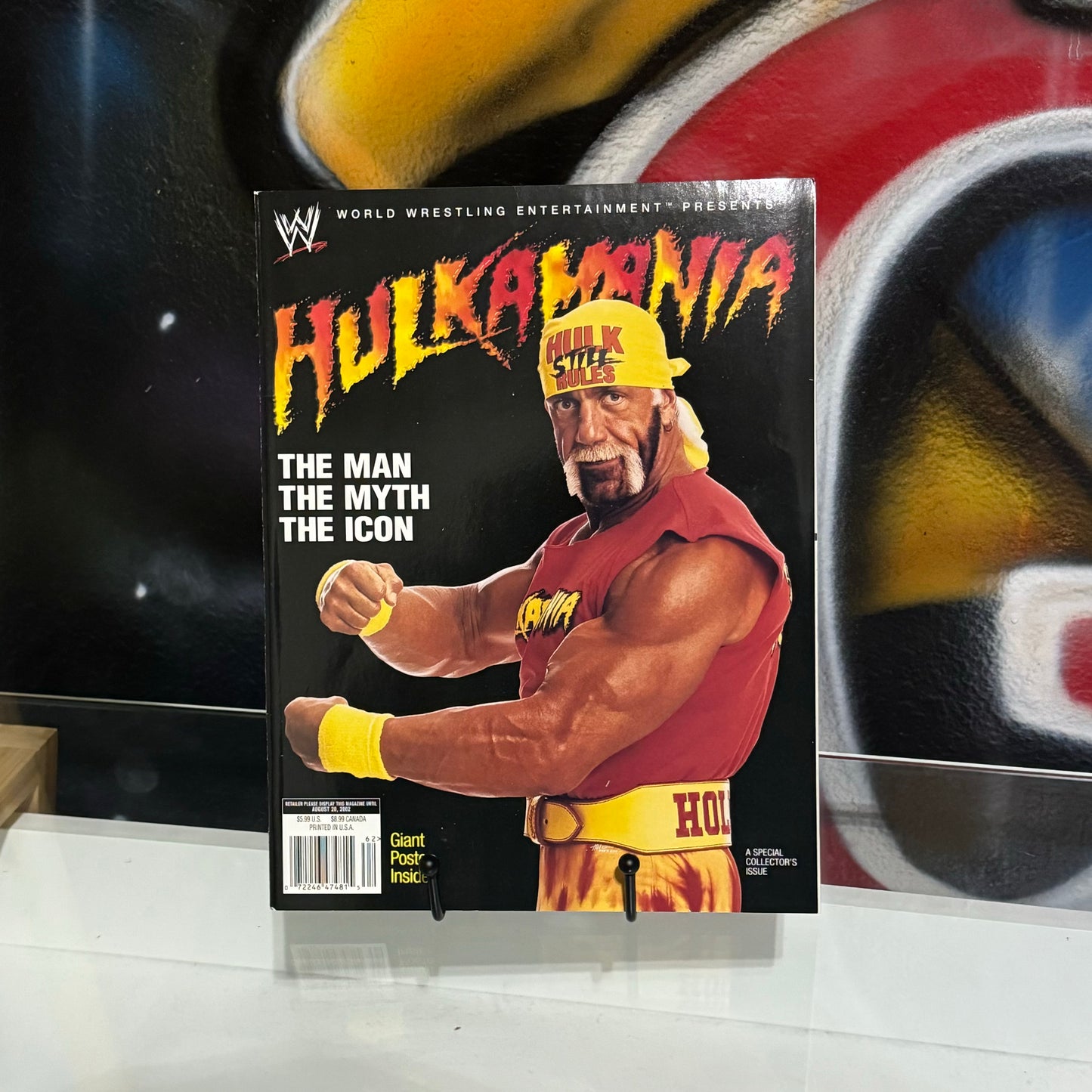 WWE Magazine Aug 2002 Hulkamania