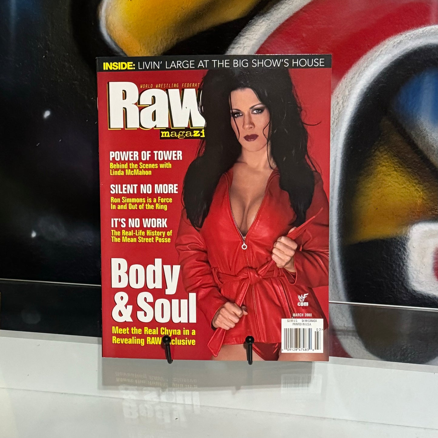 WWF Raw Magazine March 2000 Chyna Body & Soul