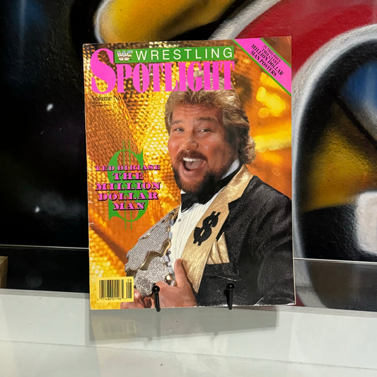 WWF Ted Dibiase Million Dollar Man Vol 8 Spotlight Magazine
