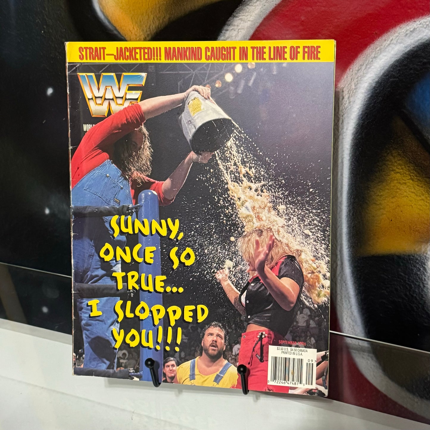WWF Magazine September 1996 Sunny Slopped Cover