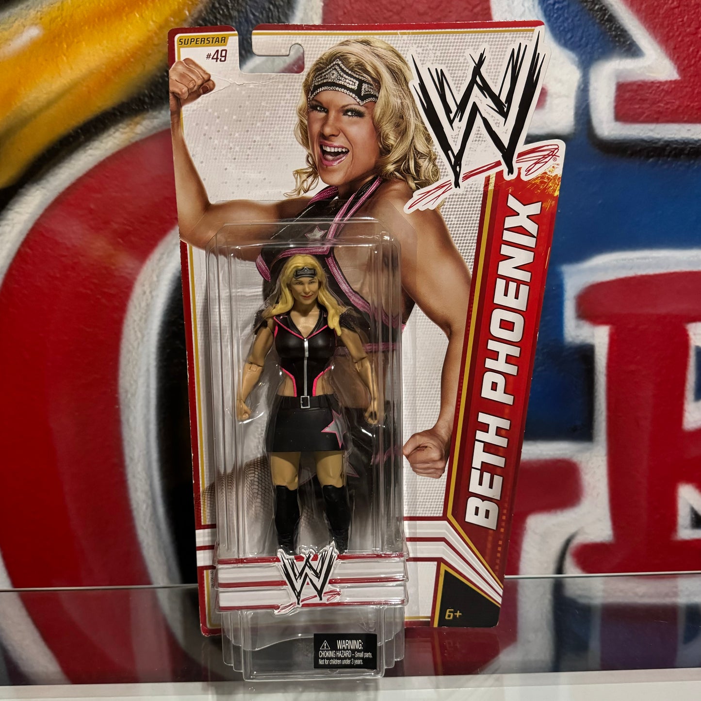 Beth Phoenix WWE Mattel Basic Series 21