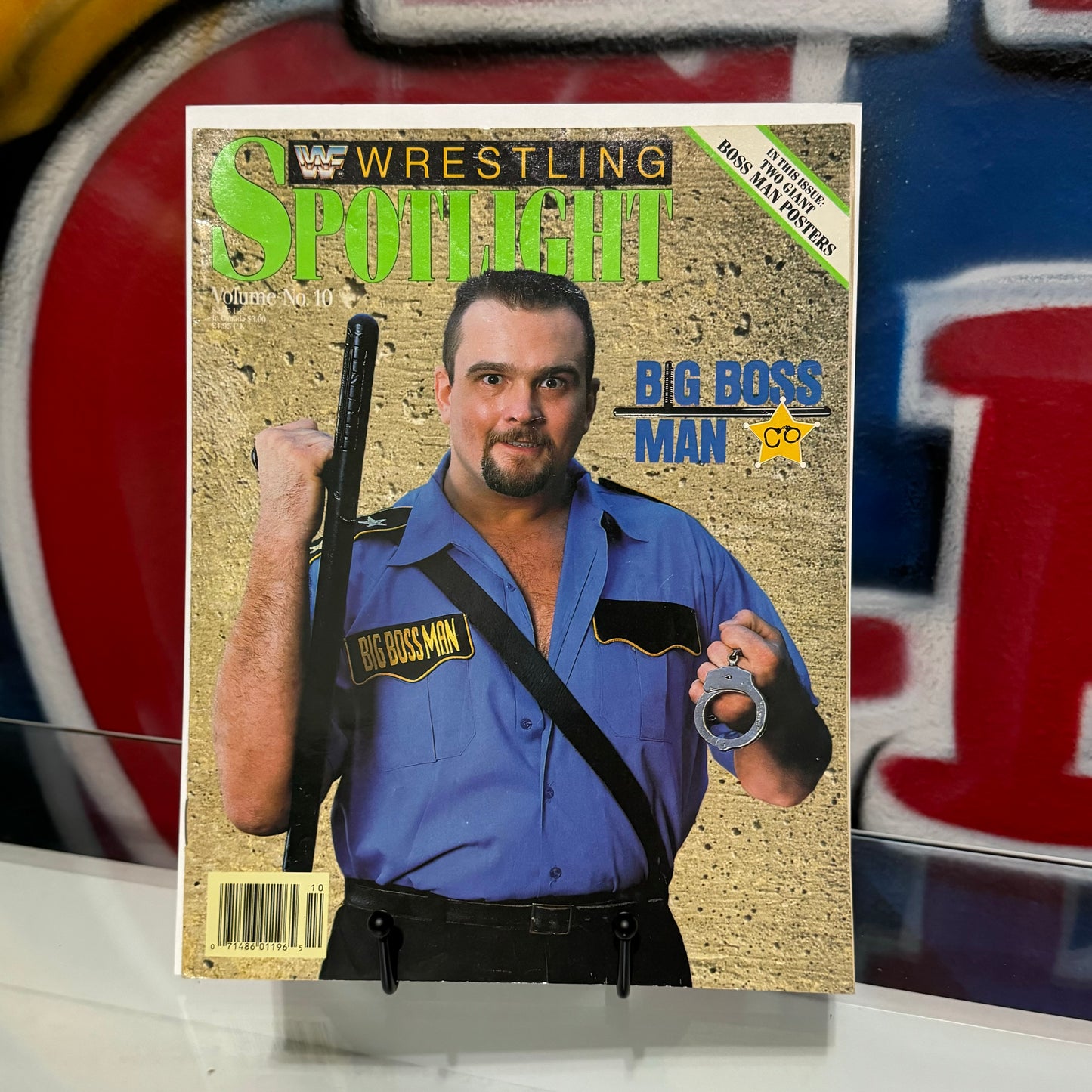 WWF Spotlight Magazine volume no. 10 Big Boss Man