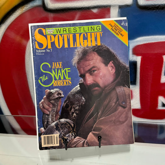 WWF Spotlight Magazine 1990 Vol 7 Jake The Snake Roberts