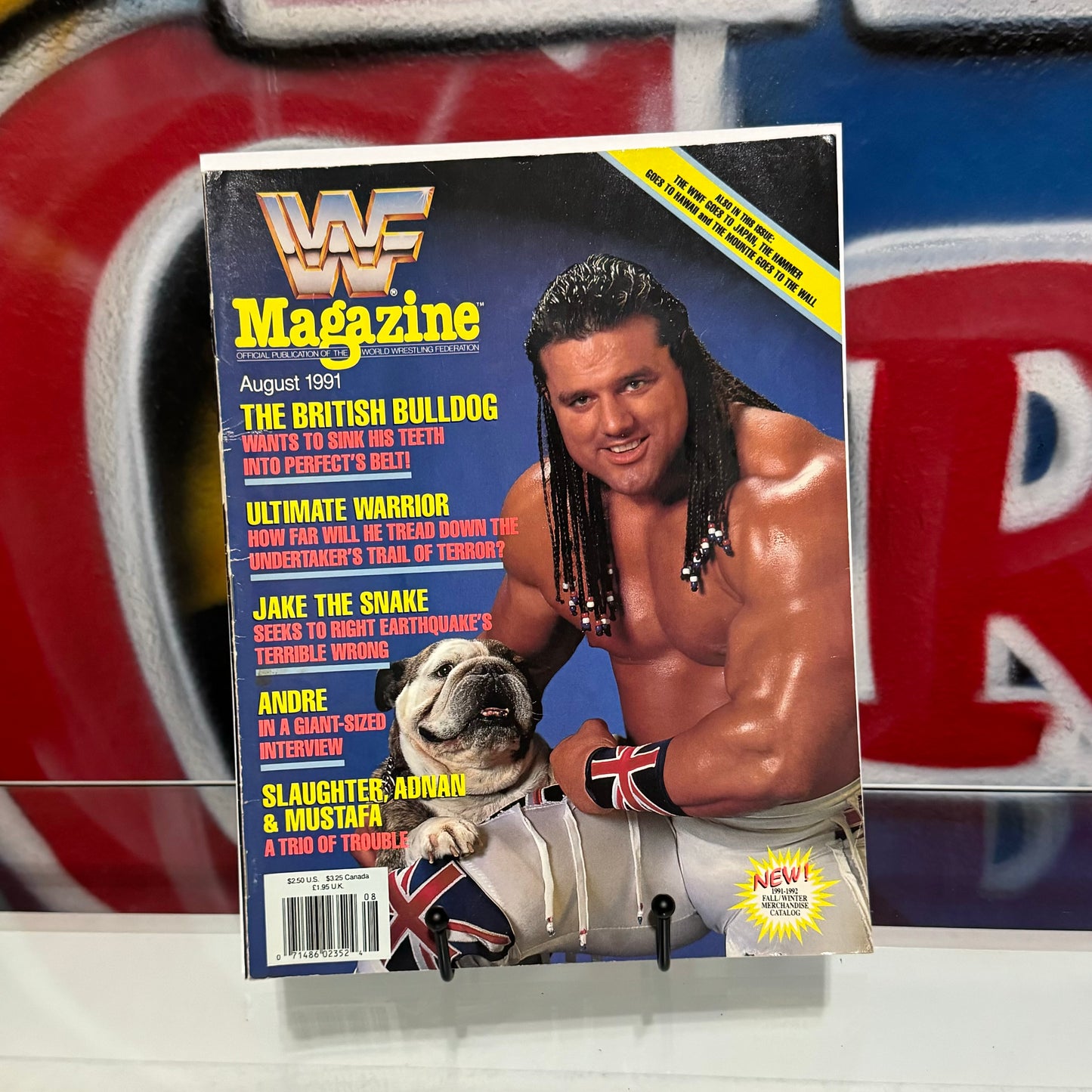 WWF August 1991 British Bulldog Davey Boy Smith