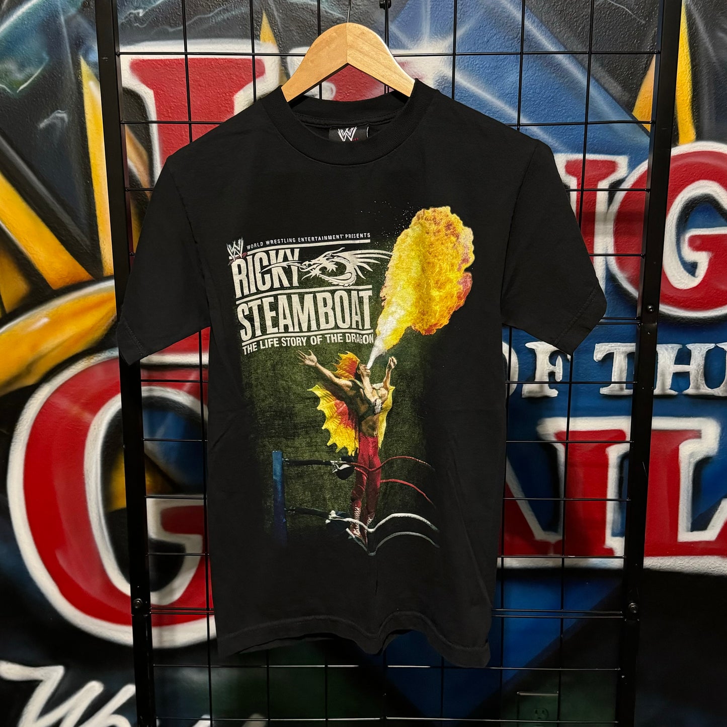 2000s WWE Ricky The Dragon Steamboat Tee