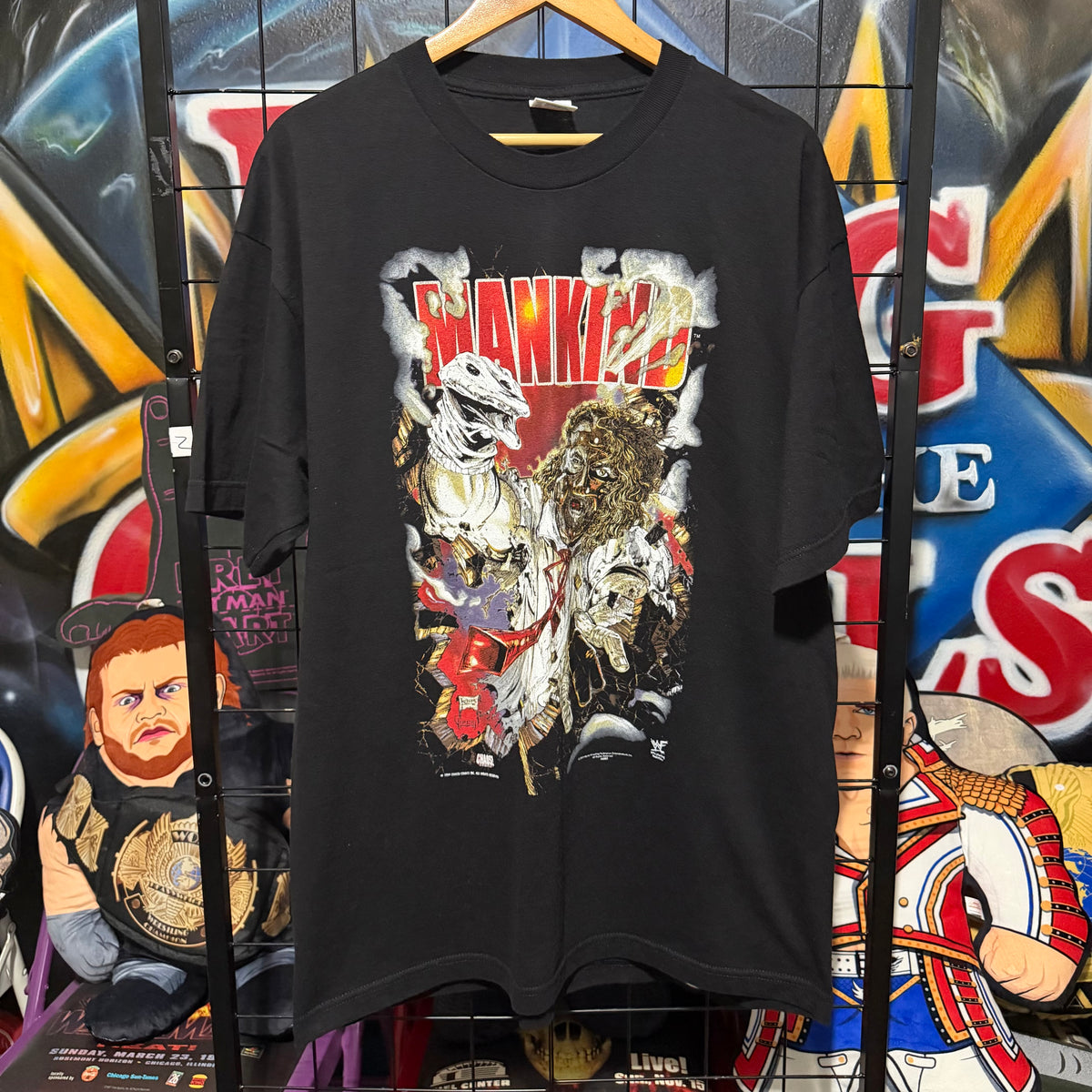 1999 Chaos comics Mankind Tee