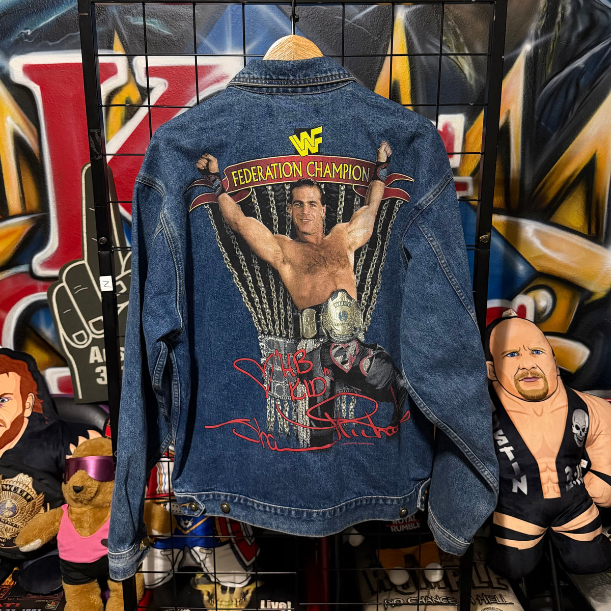 1996 Shawn Michaels Chains denim Jacket