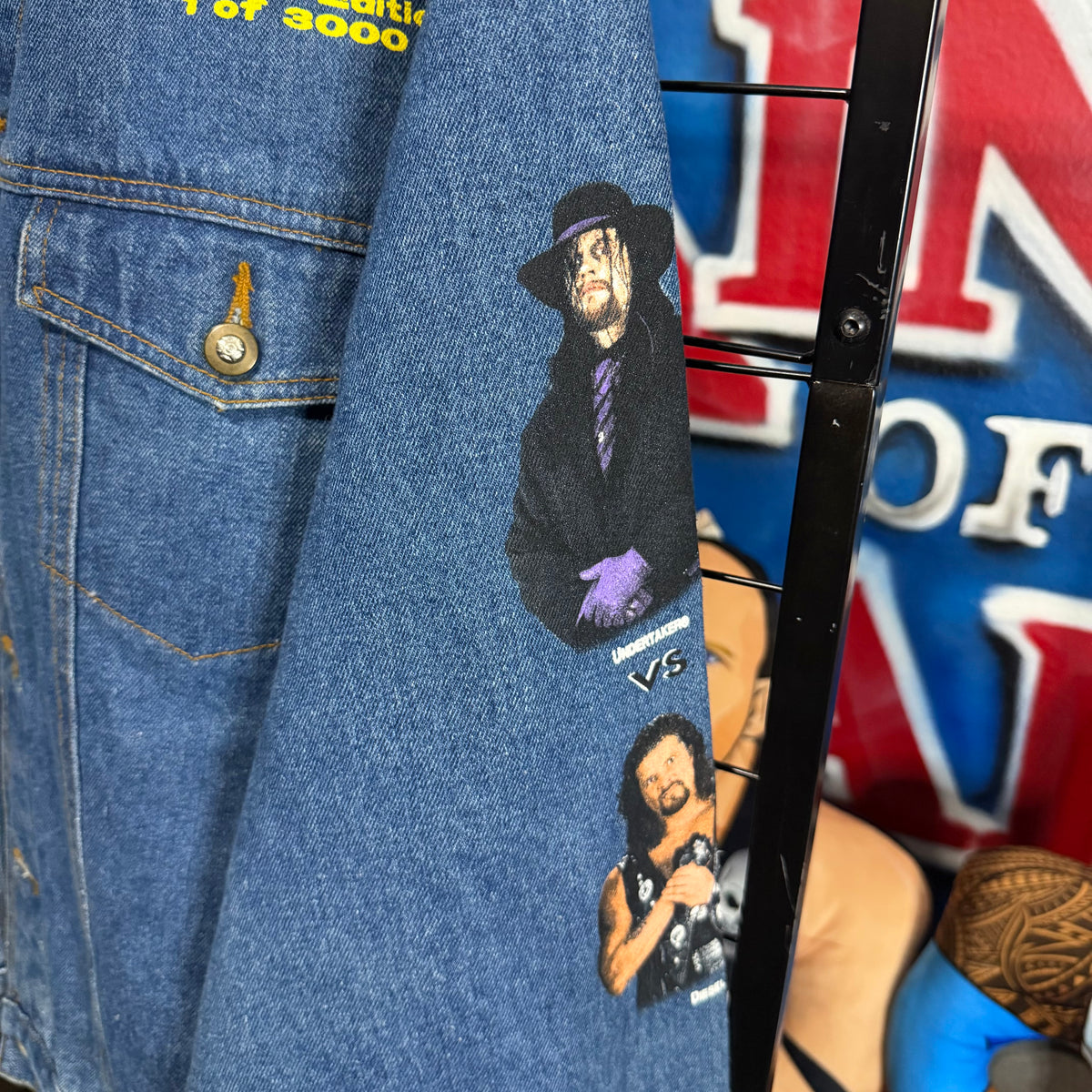 1996 Wrestlemania 12 denim jacket # 1/3000