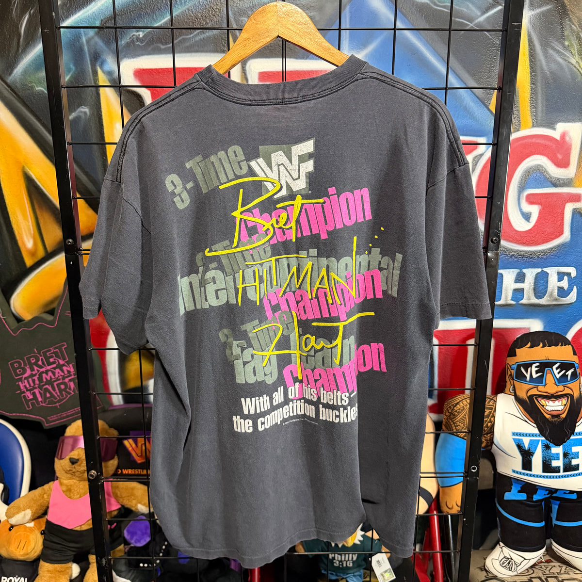 1995 Bret Hart Belt tee