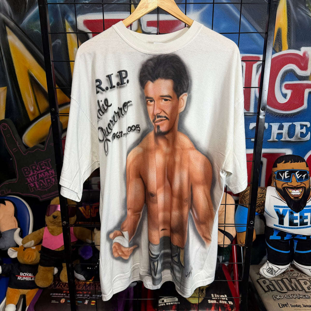 Eddie Guerrero Air Brush RIP Tee