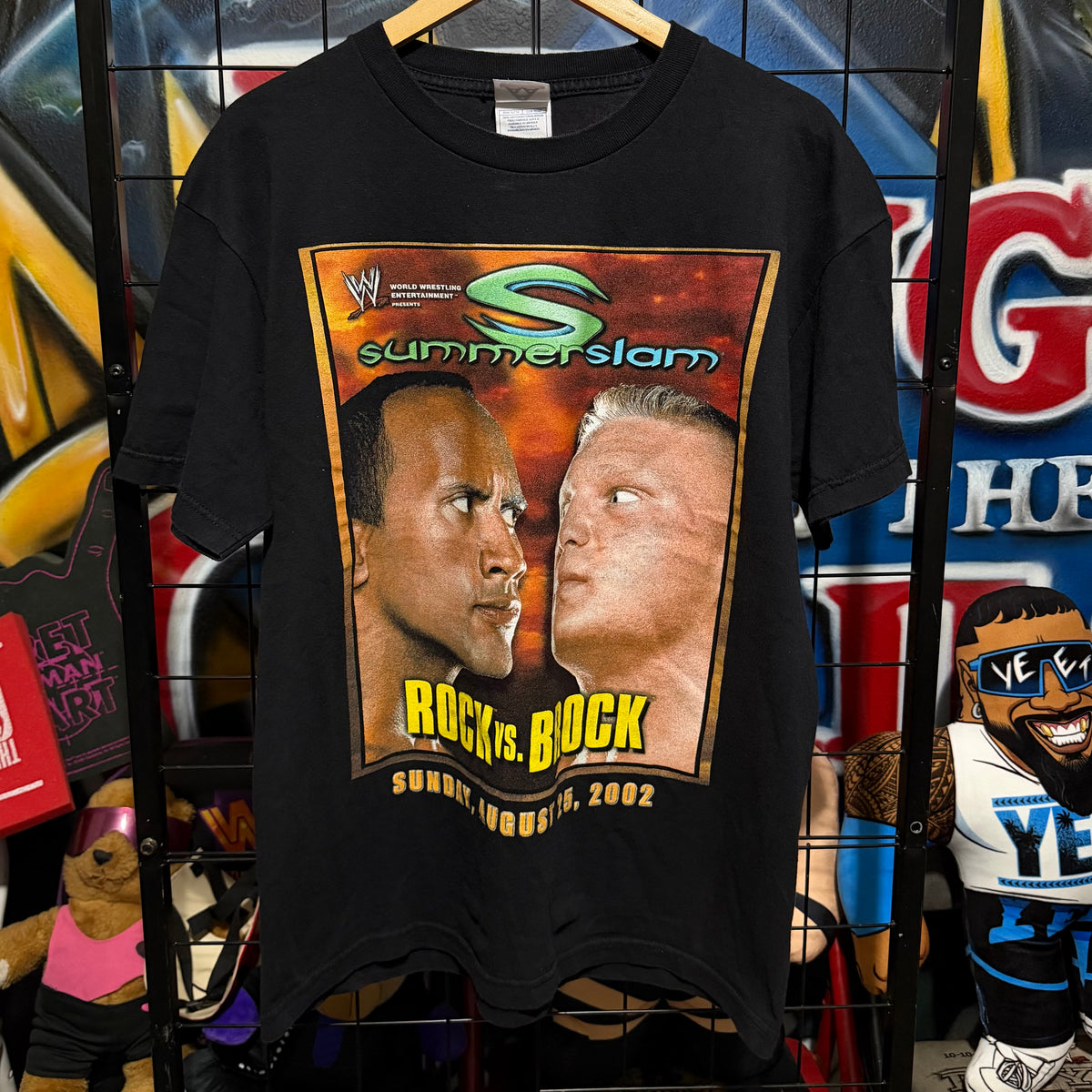 2002 Rock vs Brock SummerSlam