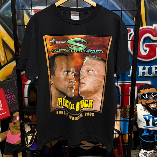 2002 Rock vs Brock SummerSlam