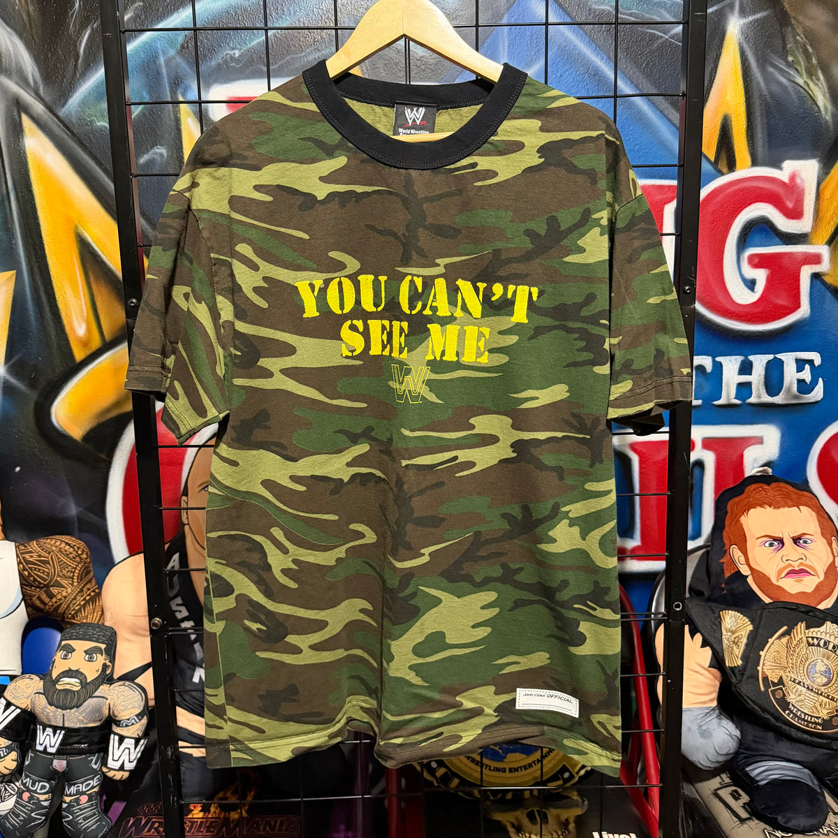 WWE Camo John Cena you can't see me Tee