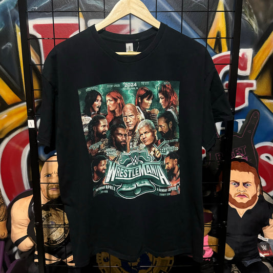 Wrestlemania 40 Philly Parking Lot Boot Tee